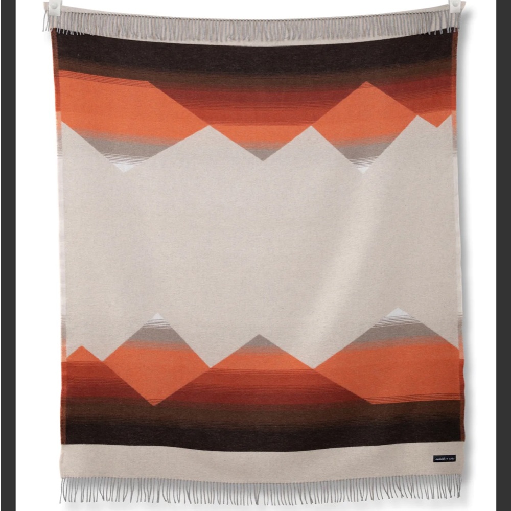 Sackcloth & Ashes Mountain Sunset Blanket